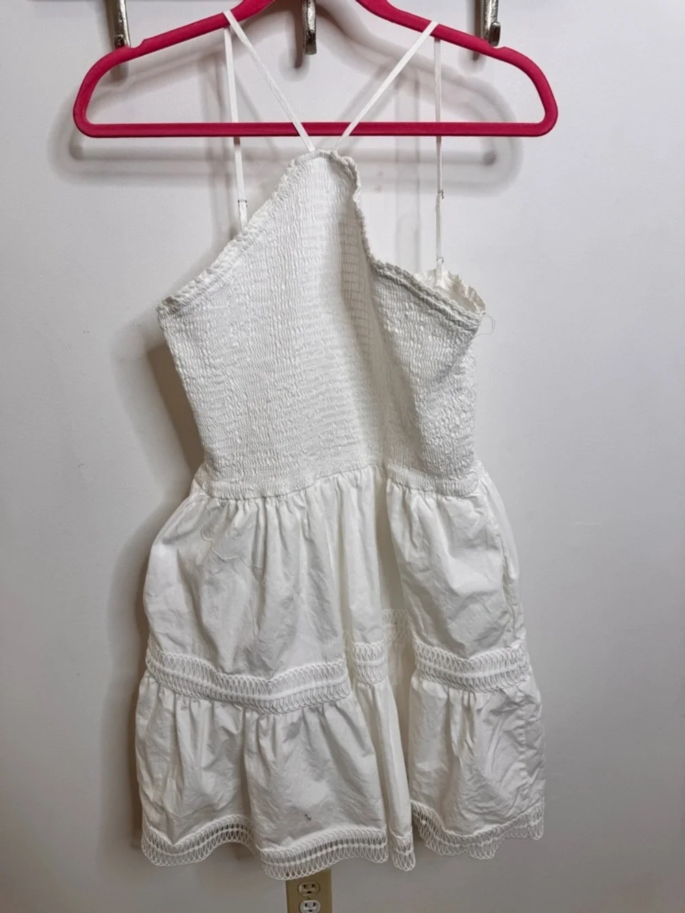 White Racerback Sundress - Picture 5 of 5
